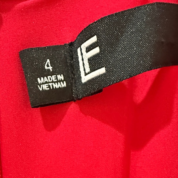 LF Vibrant Red Midi Dress - Picture 2 of 3